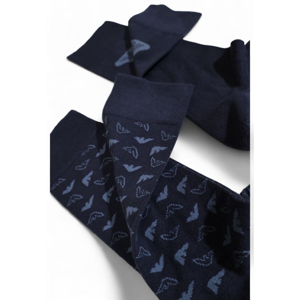 Blue Cotton Sock - ventzia