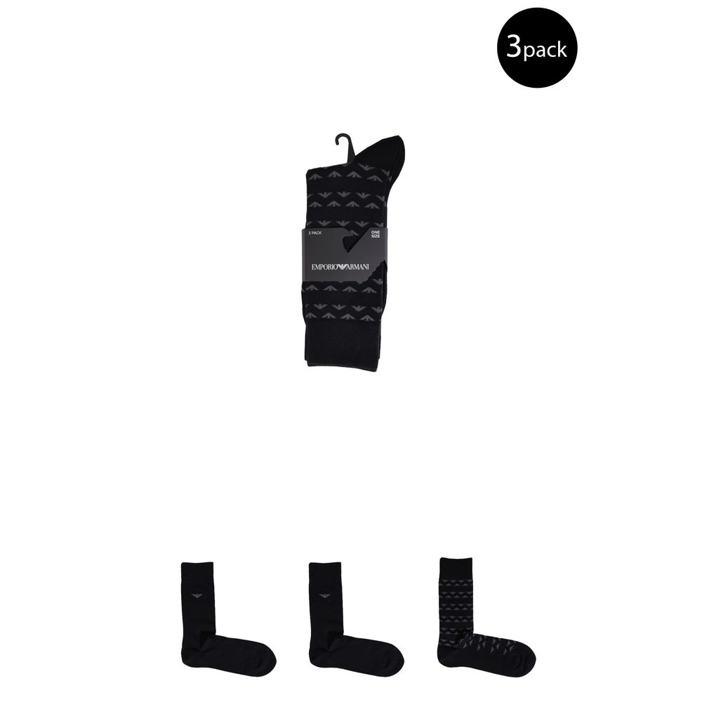 Black Cotton Sock - ventzia