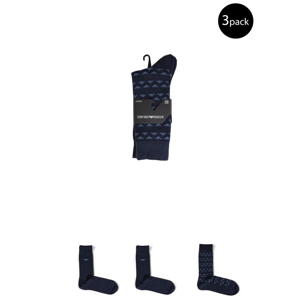 Blue Cotton Sock - ventzia