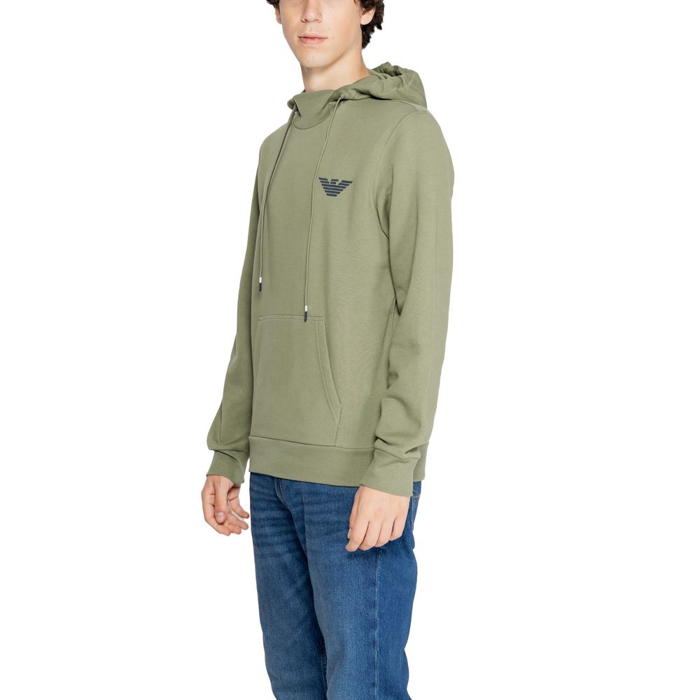 Green Cotton Hoody - ventzia