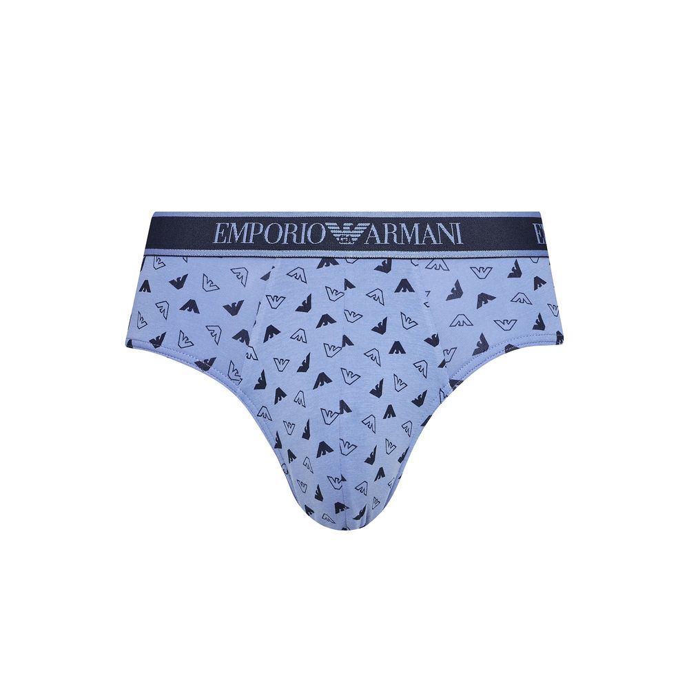 Blue Cotton Briefs