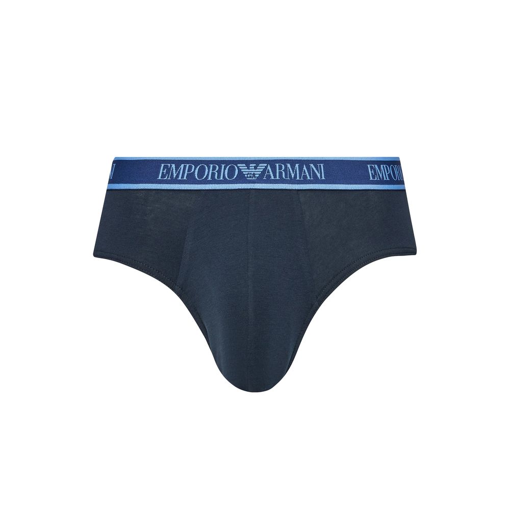 Blue Cotton Underwear - ventzia