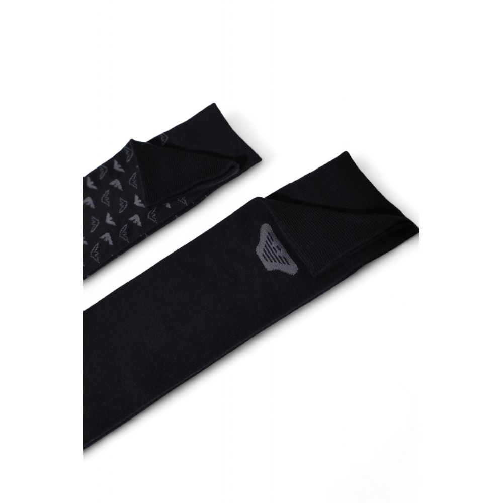 Black Cotton Sock - ventzia