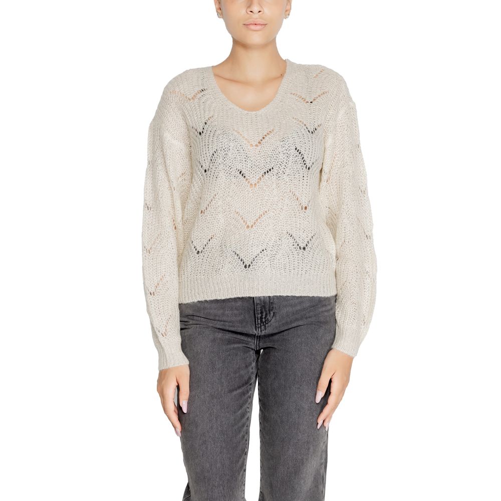 Cream Marabou Sweater