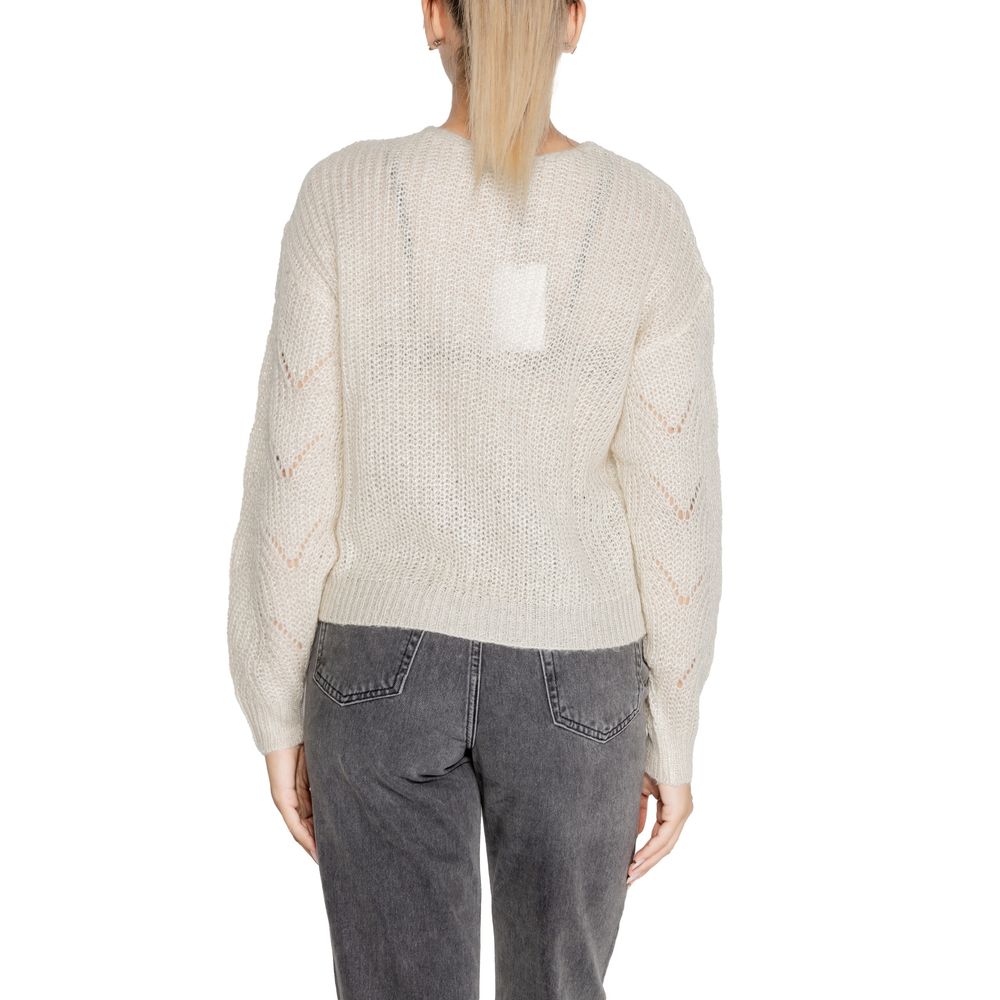 Cream Marabou Sweater
