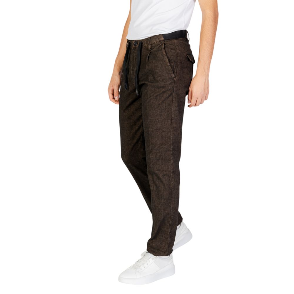 Gray Cotton Pant - ventzia