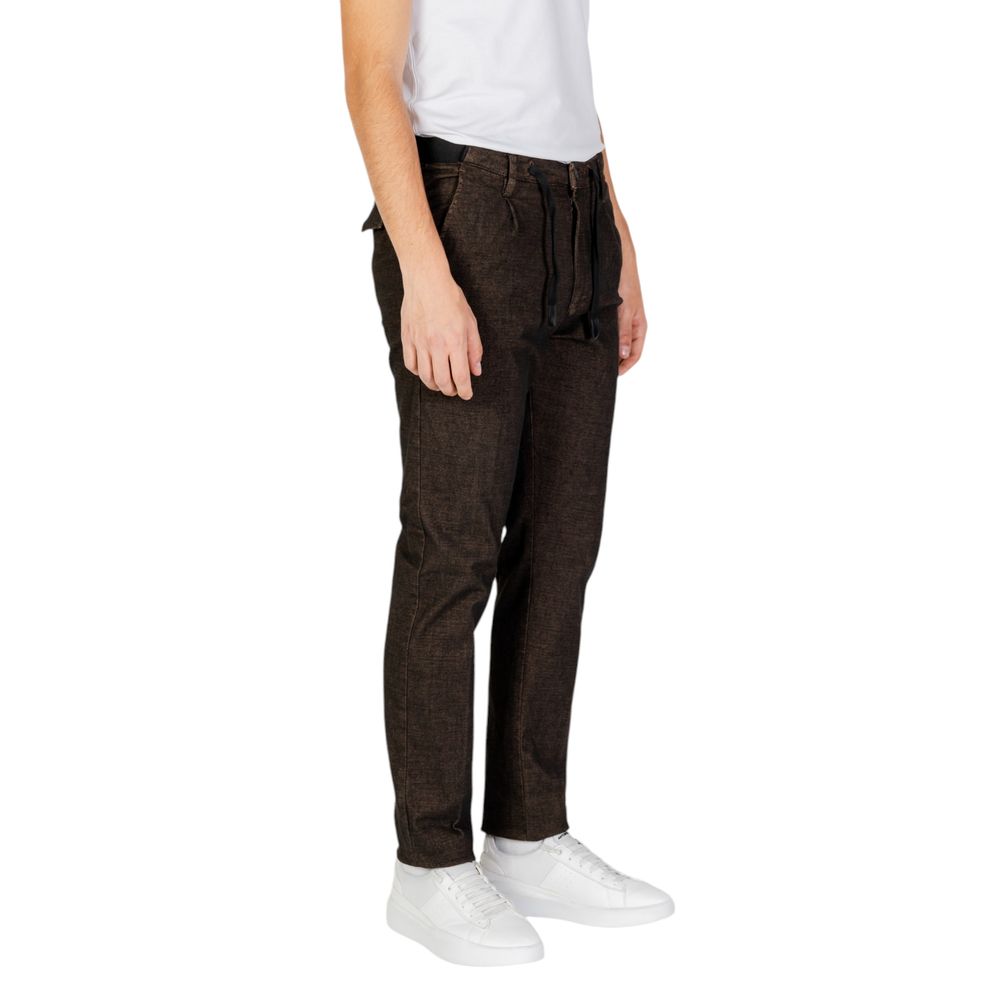 Gray Cotton Pant - ventzia