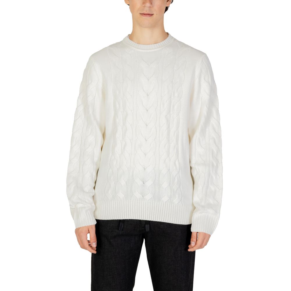 White Marabou Sweater - ventzia