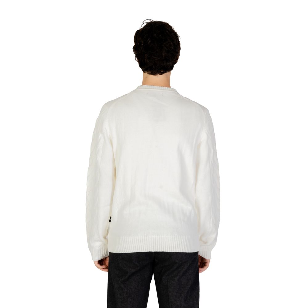 White Marabou Sweater - ventzia