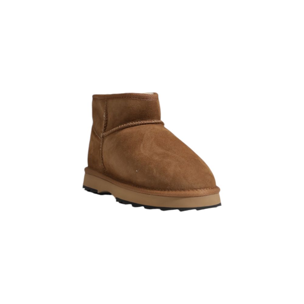 Brown Leather Ankle - ventzia
