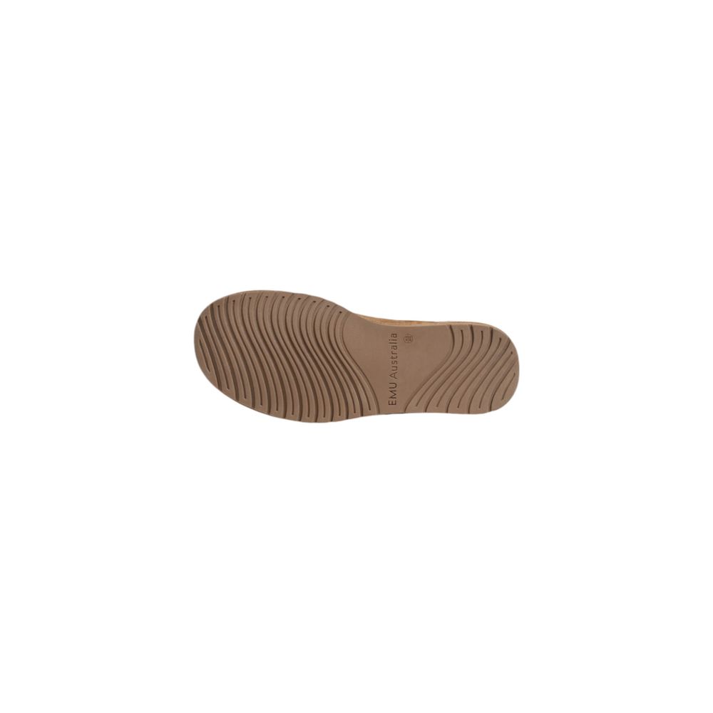Brown Suede Leather Slippers - ventzia