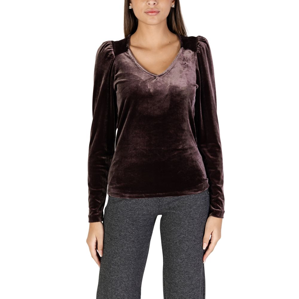 Brown Polyester Sportswear - ventzia