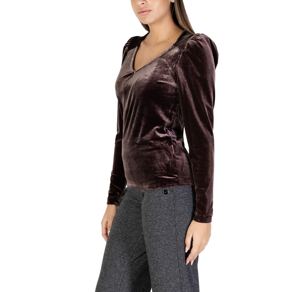 Brown Polyester Sportswear - ventzia