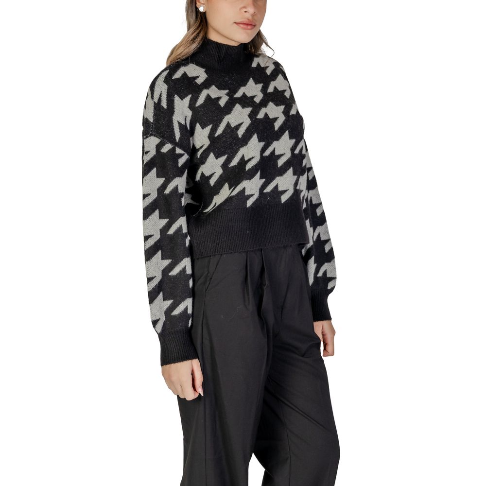 Black Marabou Sweater