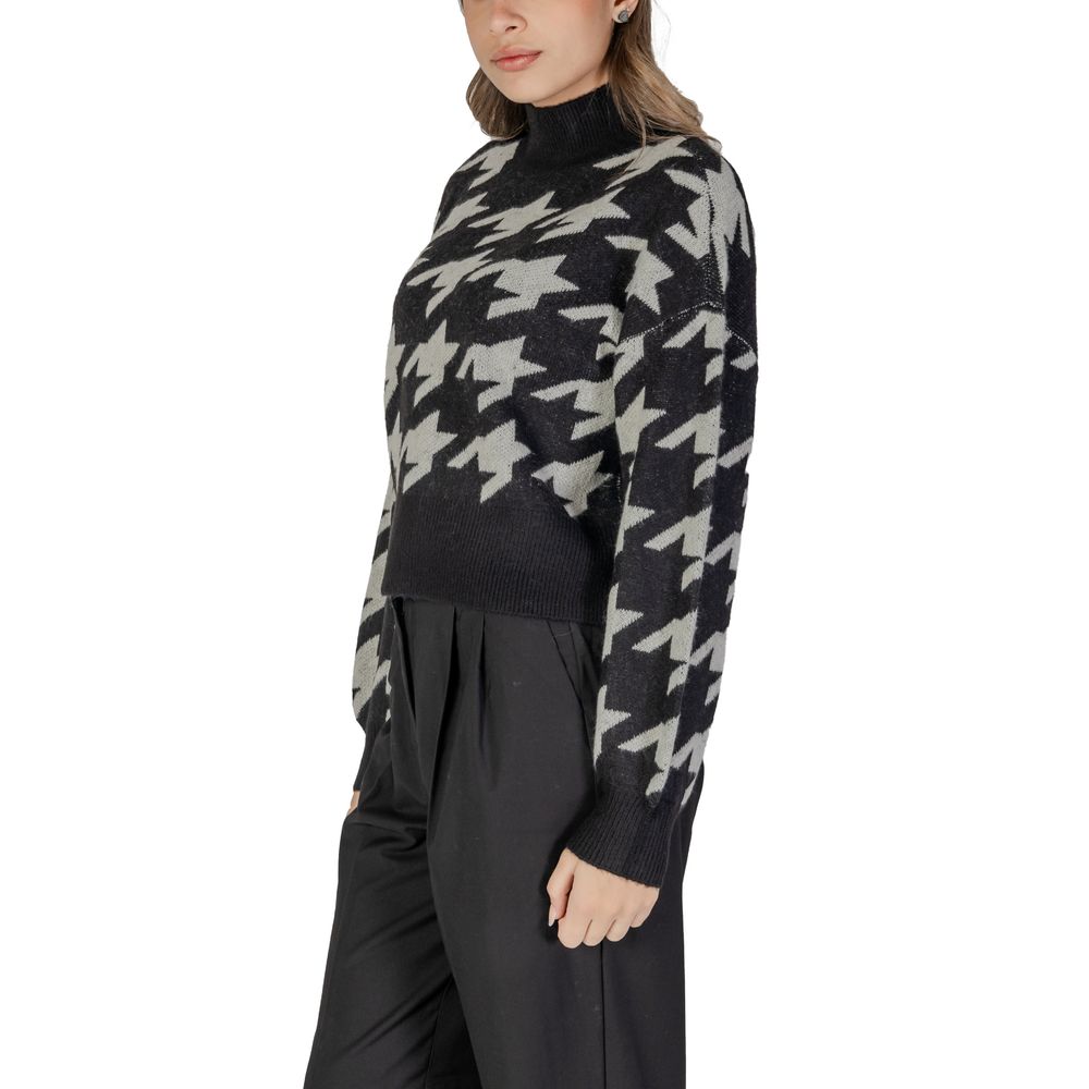 Black Marabou Sweater