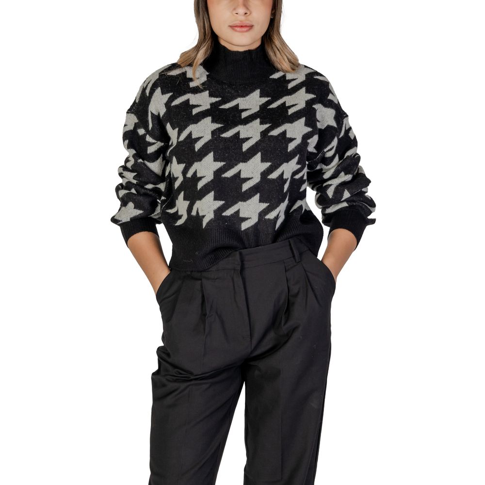 Black Marabou Sweater