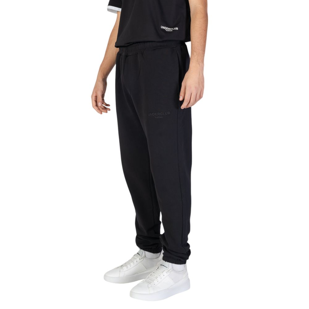 Black Cotton Joggers Workout Pant - ventzia