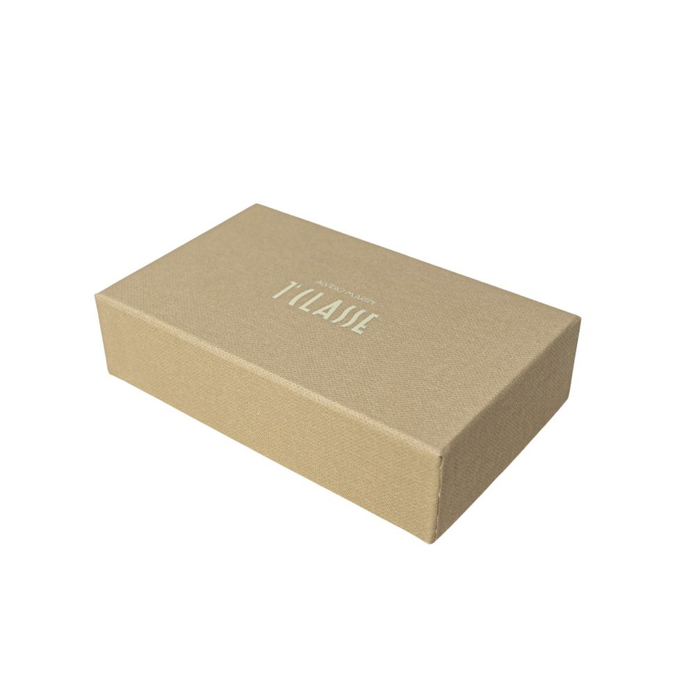 Beige Leather Keychain - ventzia