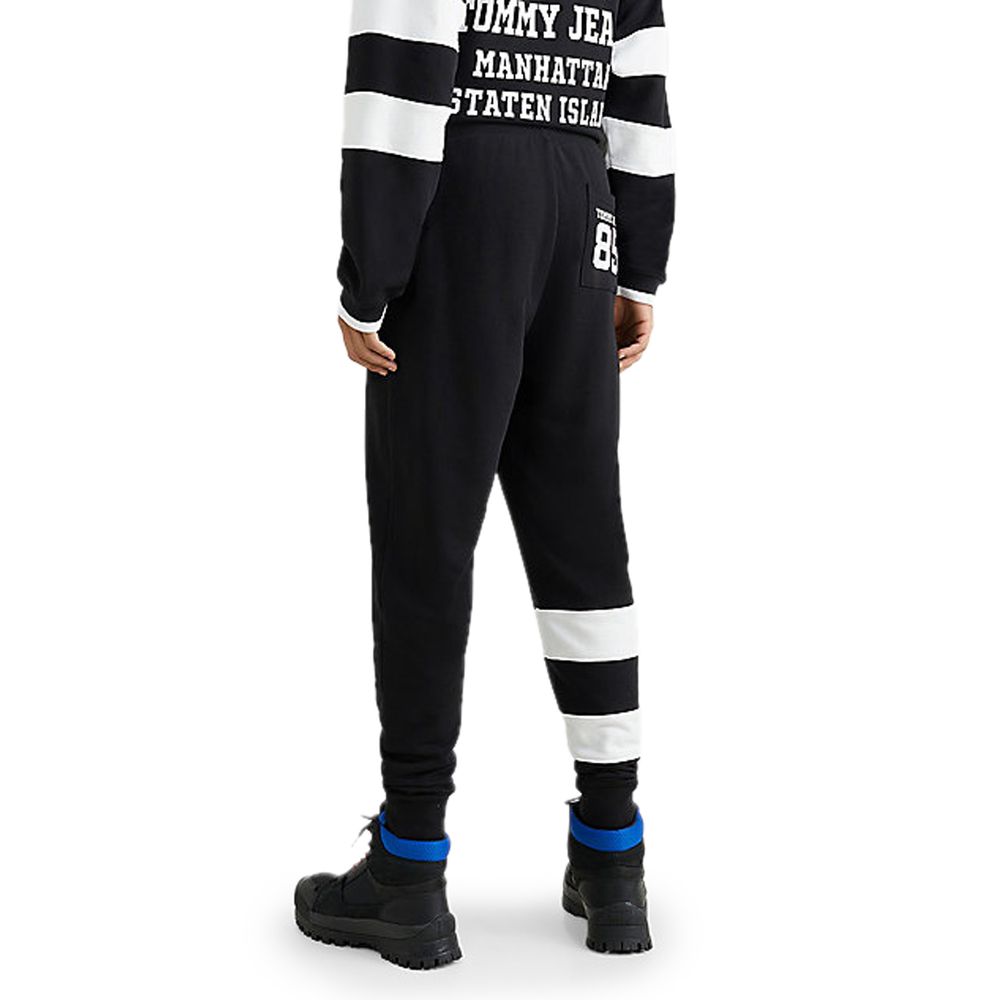 Black Cotton Joggers Workout Pant - ventzia