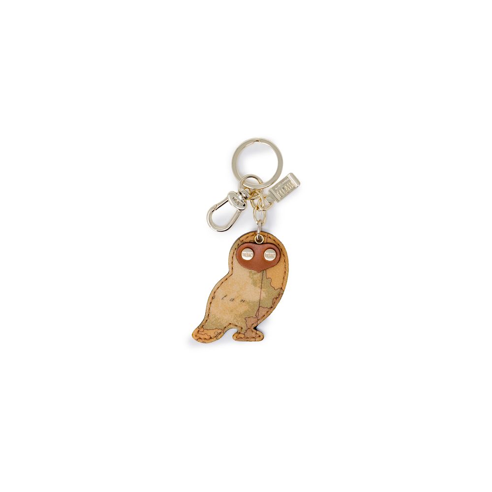 Beige Leather Keychain - ventzia
