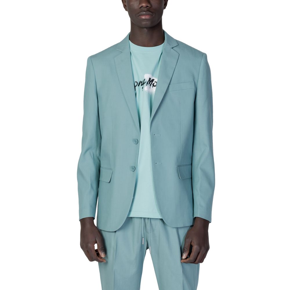 Green Tencel Blazer - ventzia