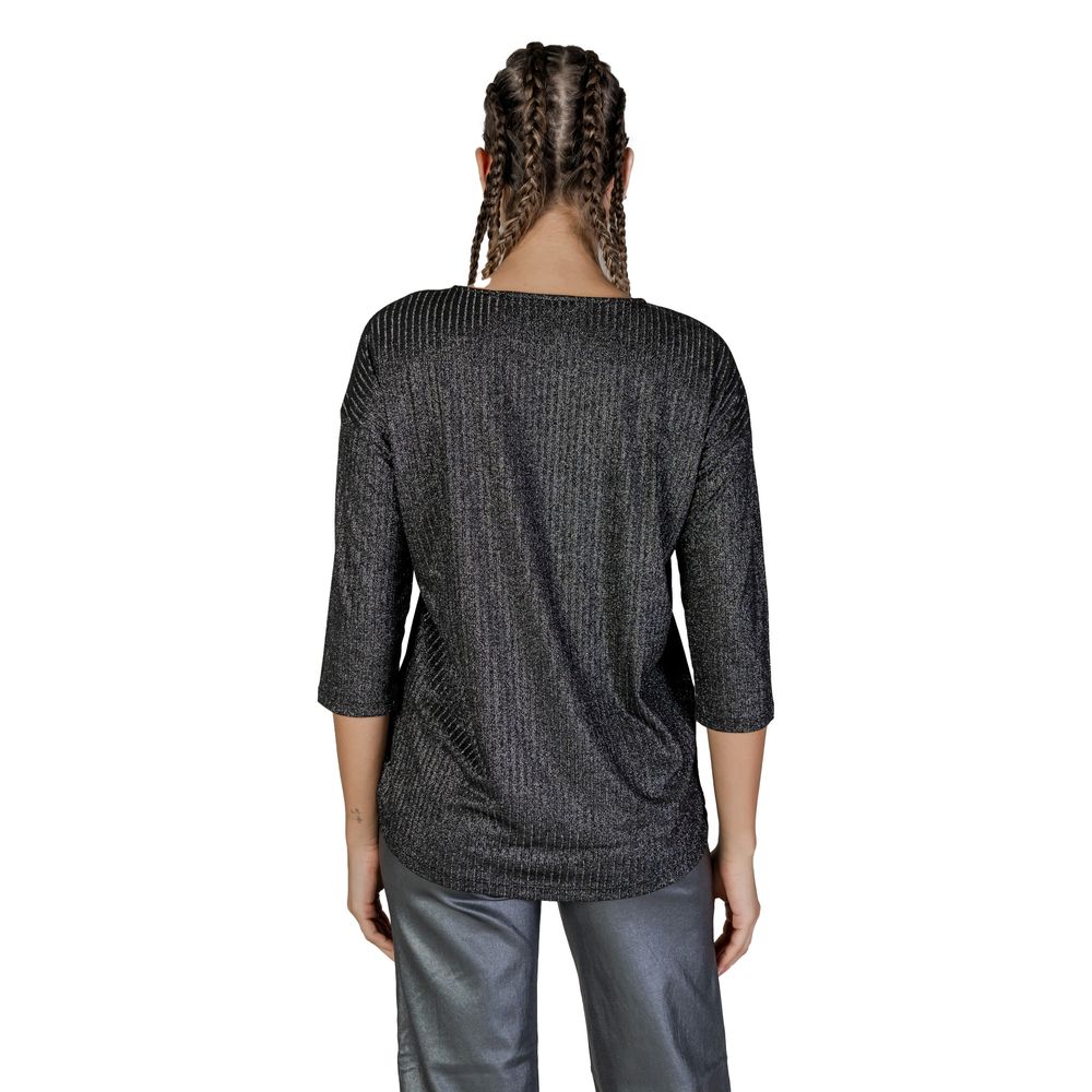 Bicolor Recycled Polyester Long Sleeve T-Shirt
