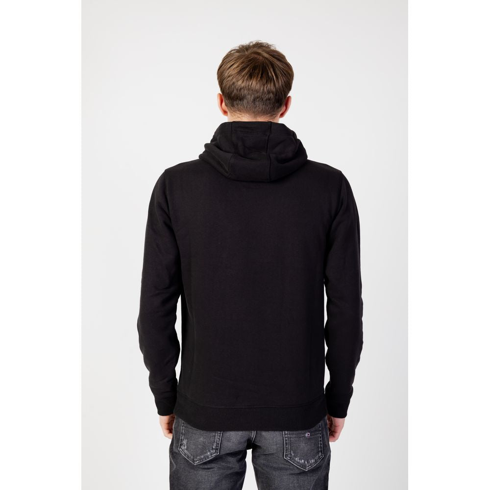 Black Organic Cotton Hoody - ventzia