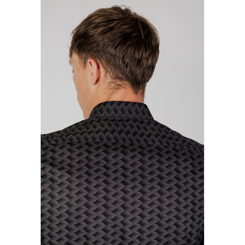 Gray Cotton Shirt - ventzia