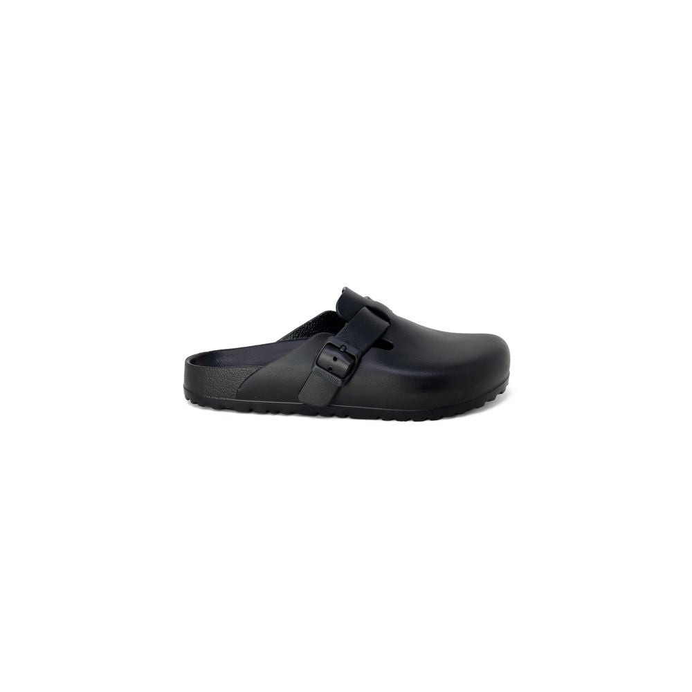 Black Plastic Slipper - ventzia