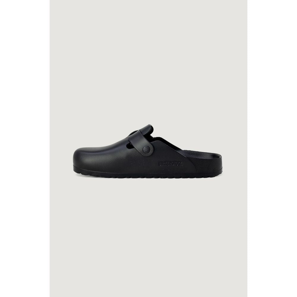 Black Plastic Slipper - ventzia