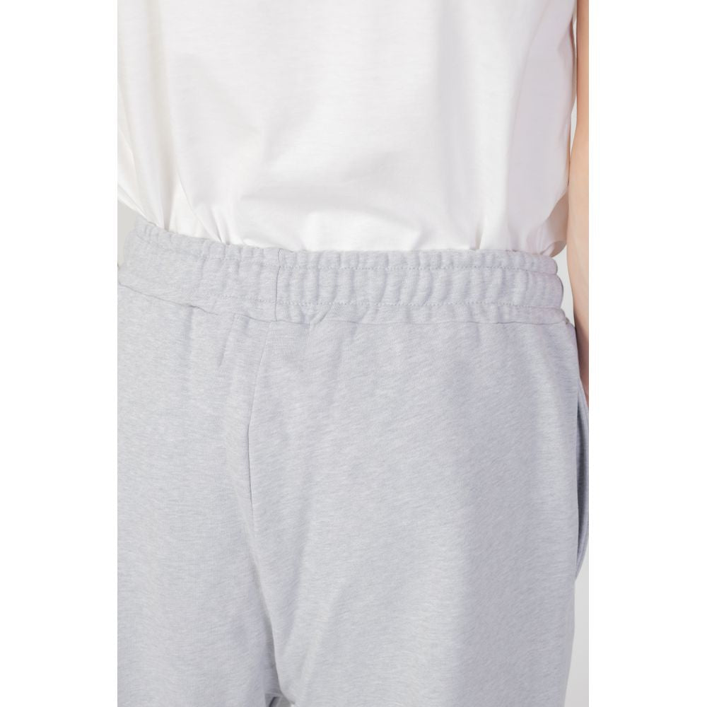 Gray Cotton Joggers Workout Pant - ventzia