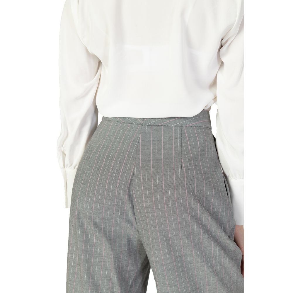 Multicolor Polyester Pant - ventzia