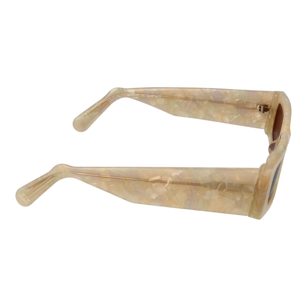 Beige Plastic Sunglasses - ventzia