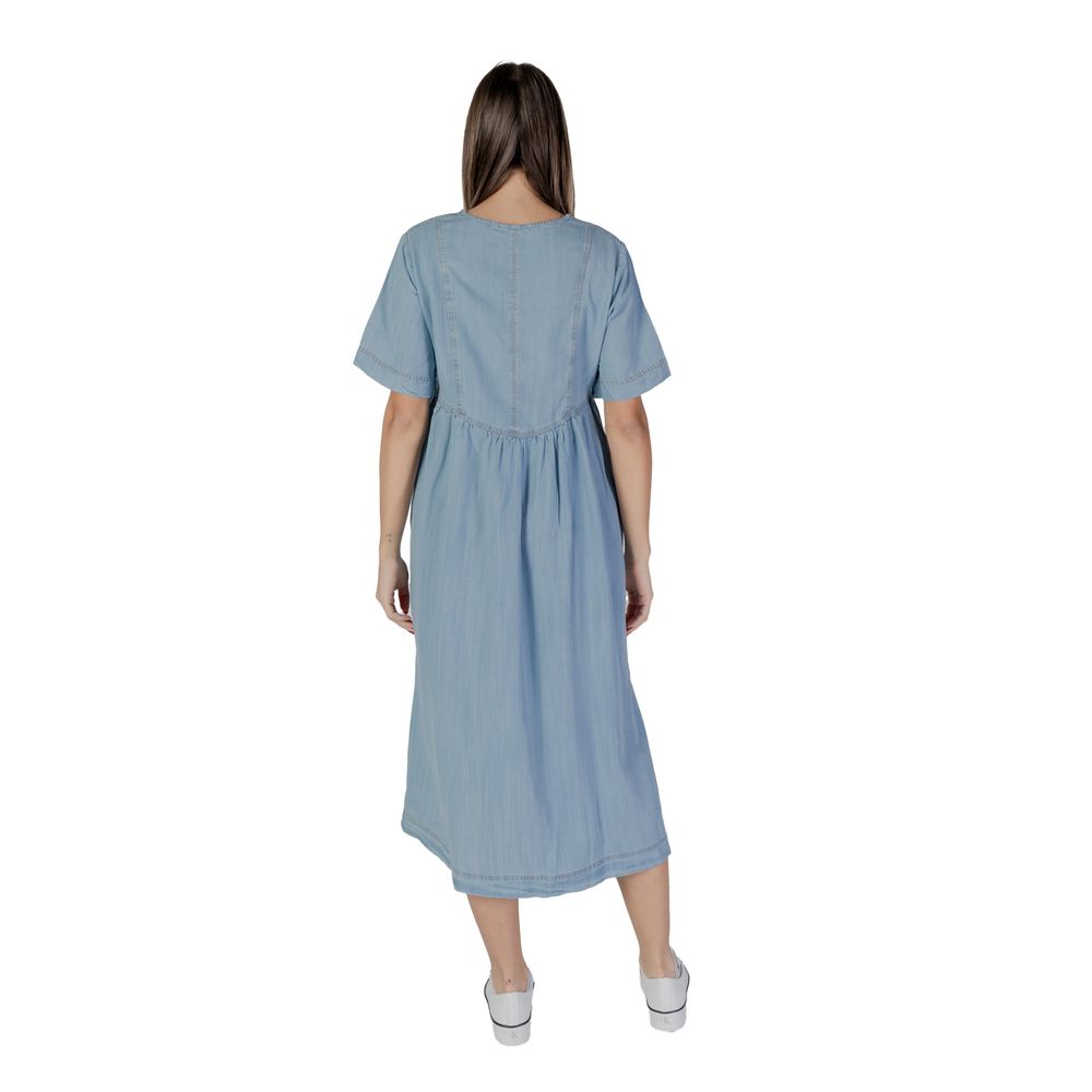 Light Blue Cotton Long - ventzia