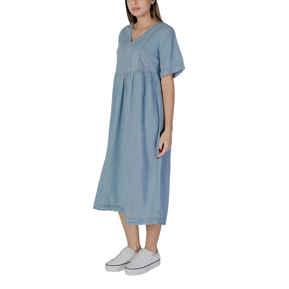 Light Blue Cotton Long - ventzia