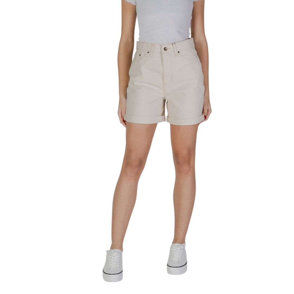 Beige Cotton Short - ventzia