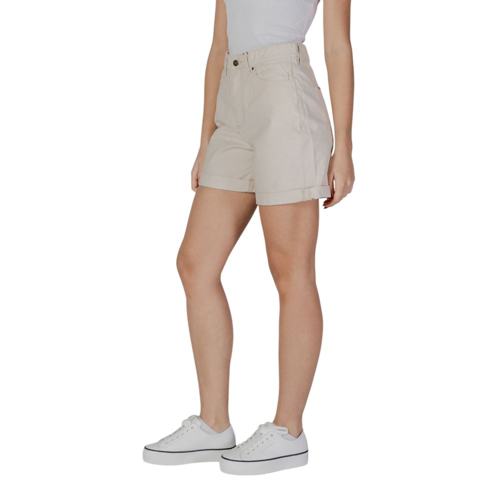 Beige Cotton Short - ventzia