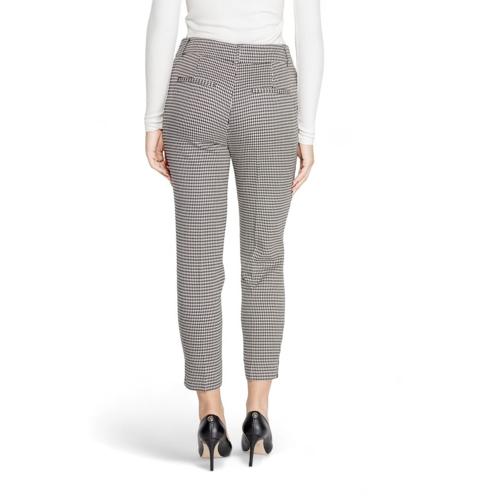 Black Polyester Pant - ventzia