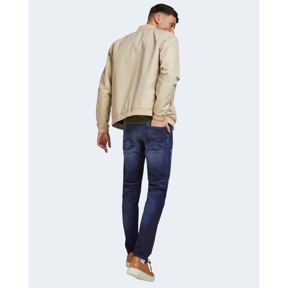 Blue Cotton Relaxed Fit Jean