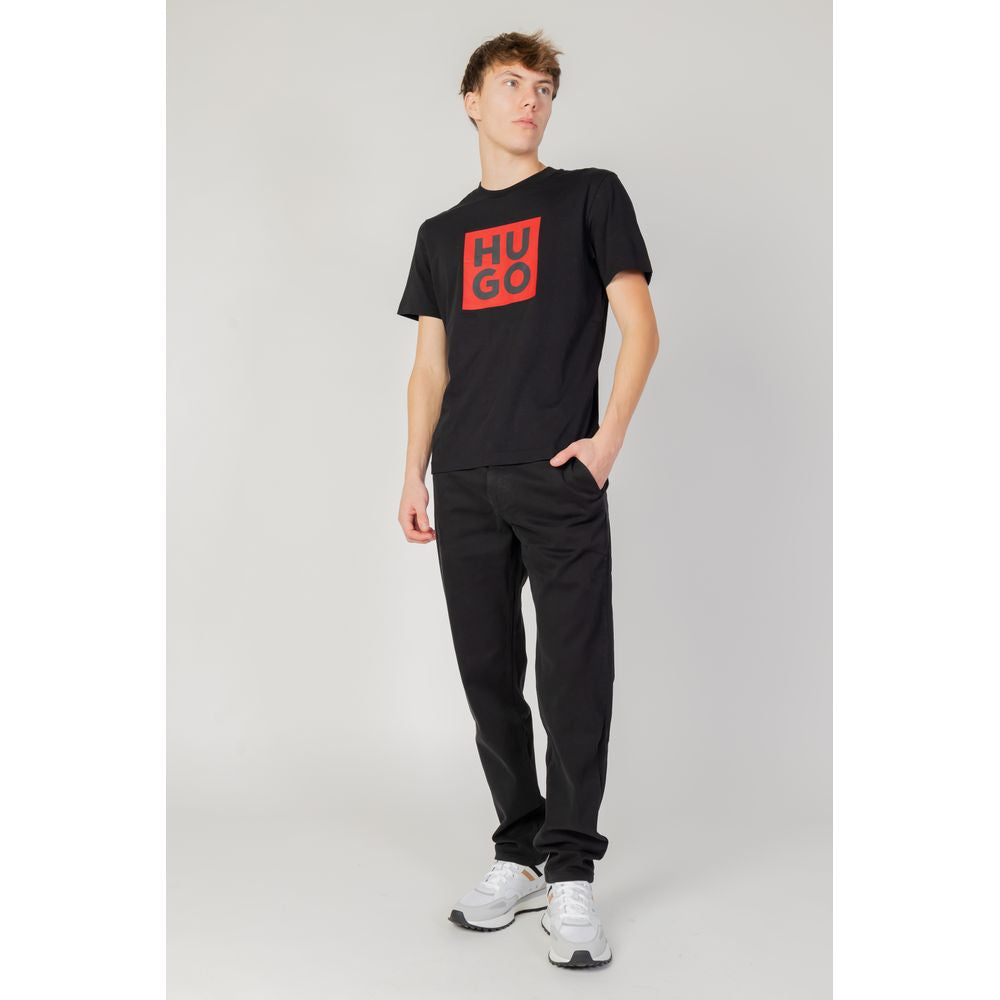 Black Cotton Pant - ventzia