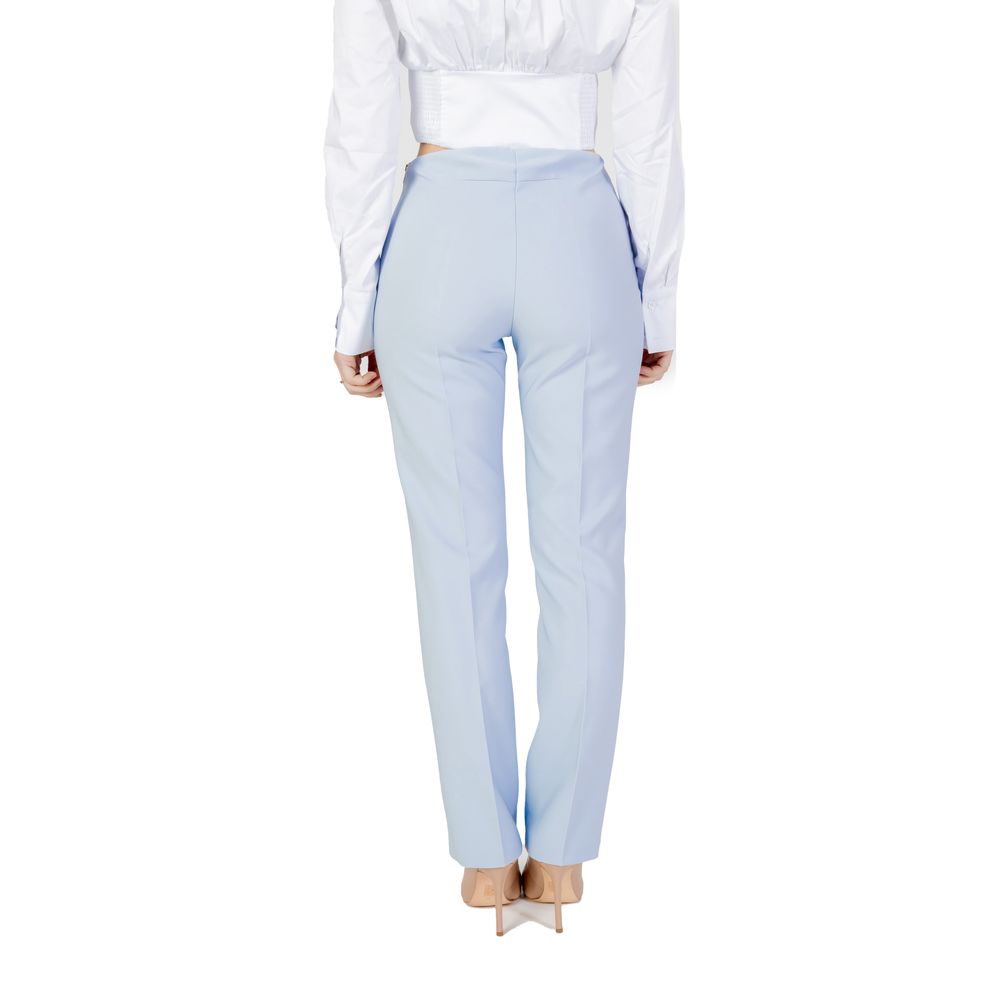 Blue Polyester Pant - ventzia