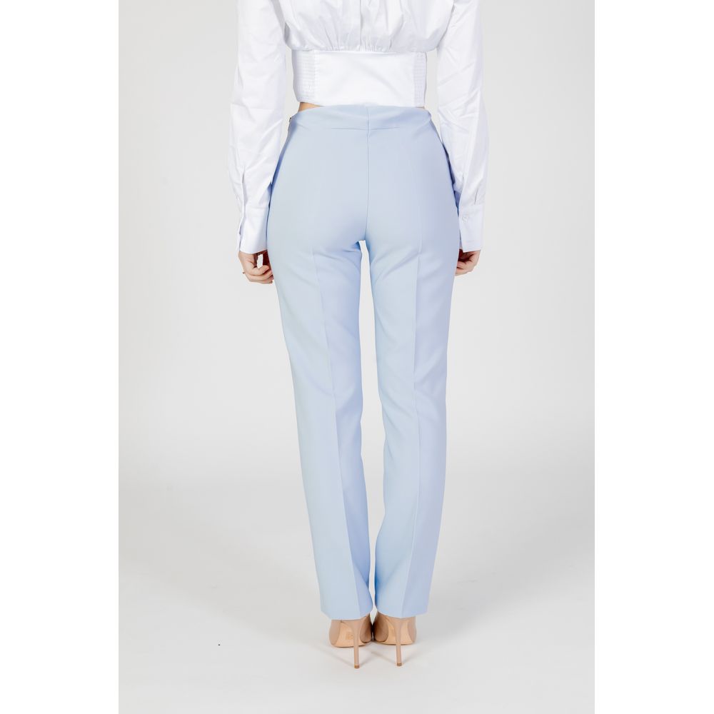 Blue Polyester Pant - ventzia