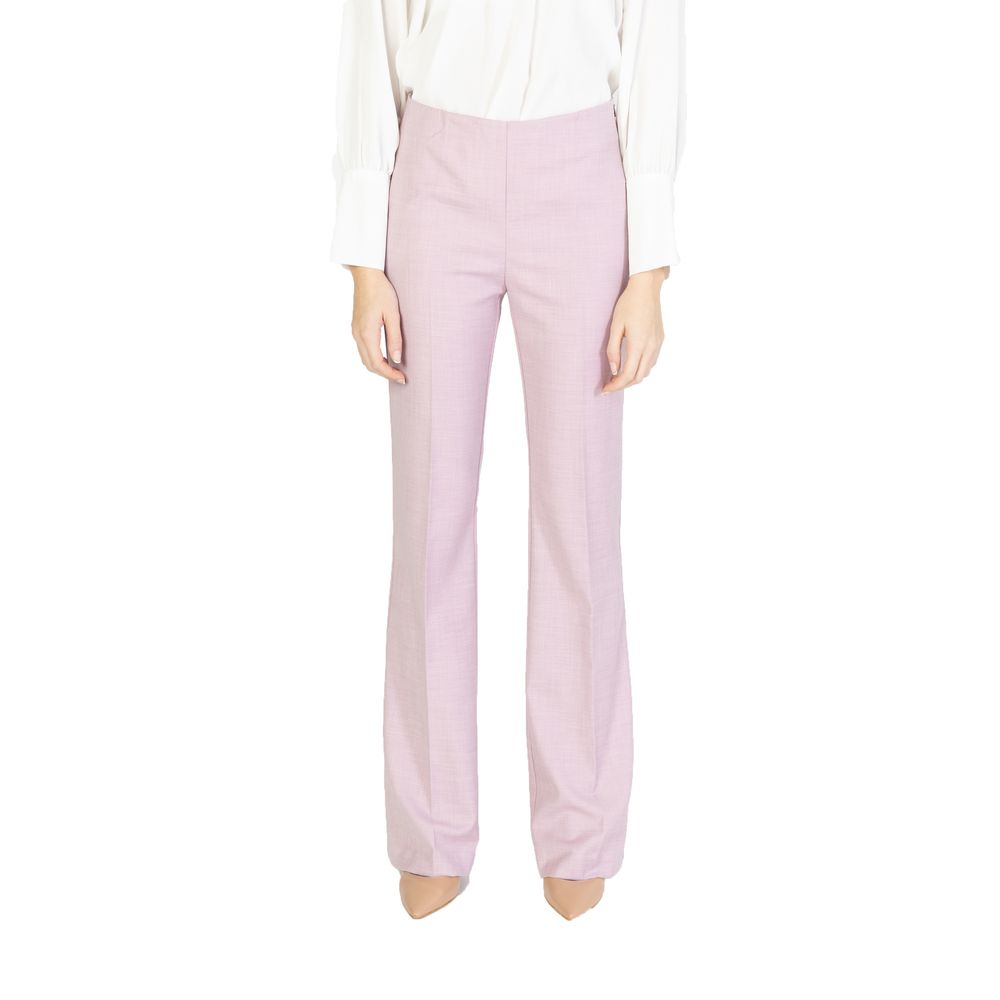 Multicolor Viscose Casual Pants - ventzia