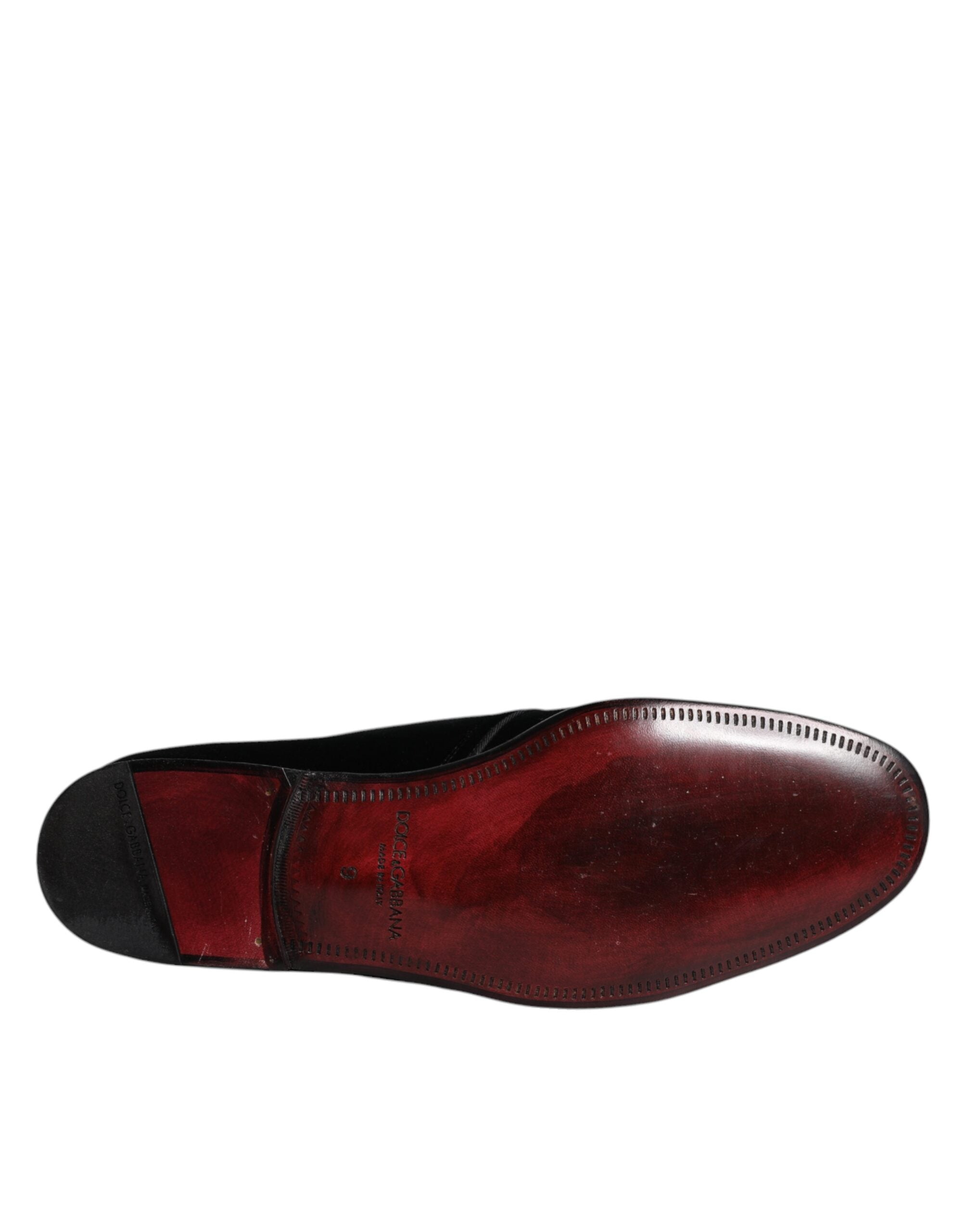 Black Velvet Leather Lace Up Derby Shoes - ventzia