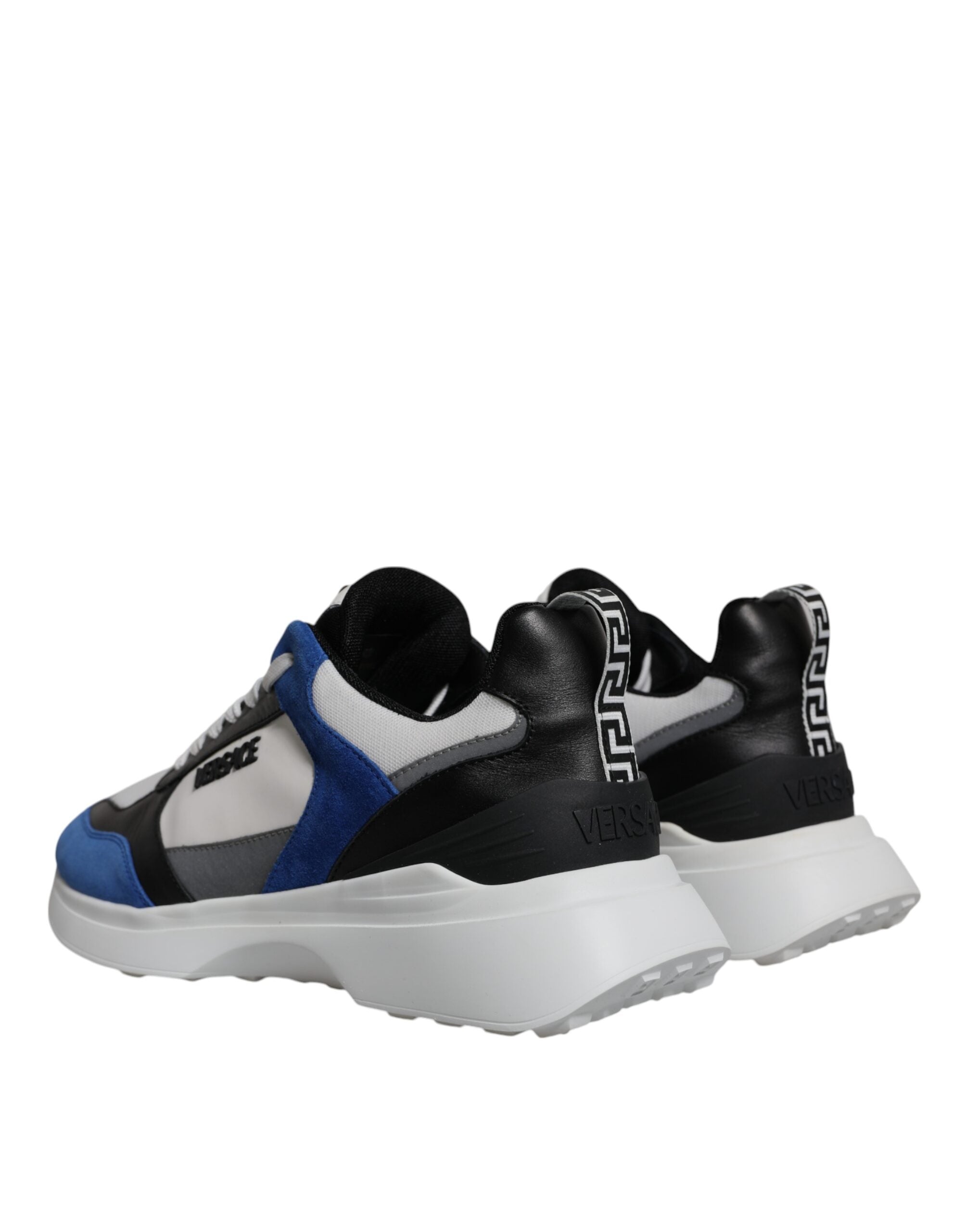 Multicolor Canvas Quad Fabric Medusa Low Top Sneakers Shoes - ventzia