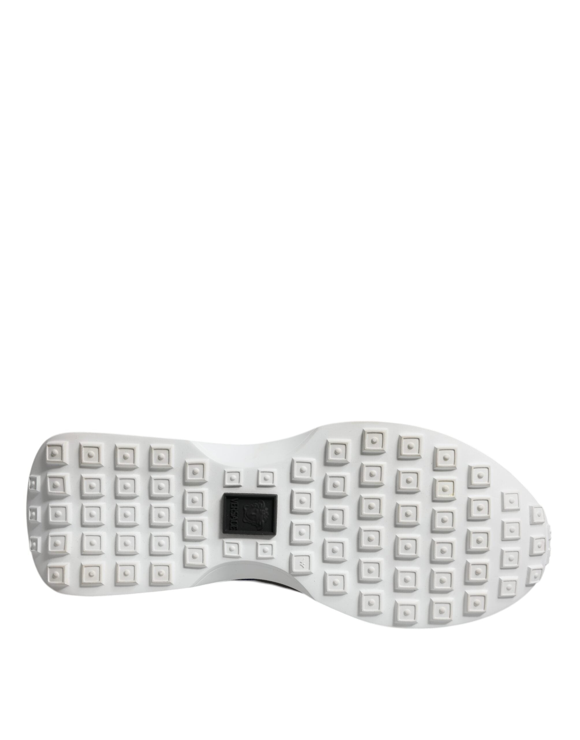 Multicolor Canvas Quad Fabric Medusa Low Top Sneakers Shoes - ventzia