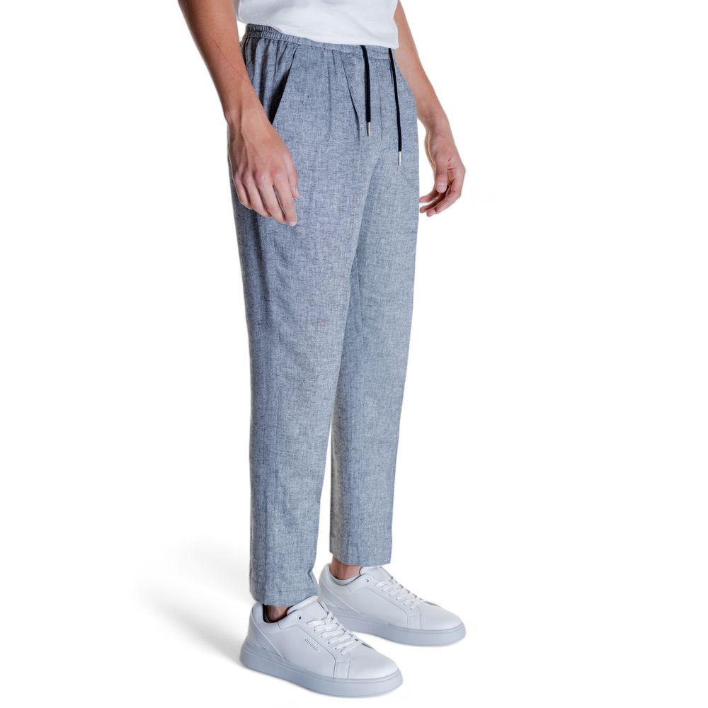 Black Linen Pant - ventzia