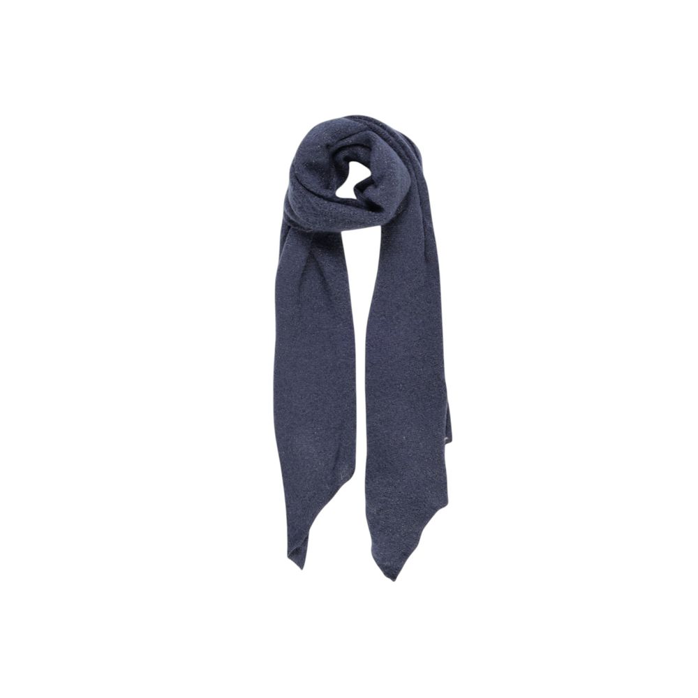 Blue Recycled Polyester Scarf - ventzia