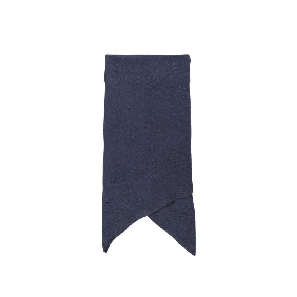 Blue Recycled Polyester Scarf - ventzia