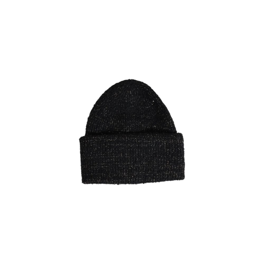 Black Recycled Polyester Caps Baseball Hat - ventzia